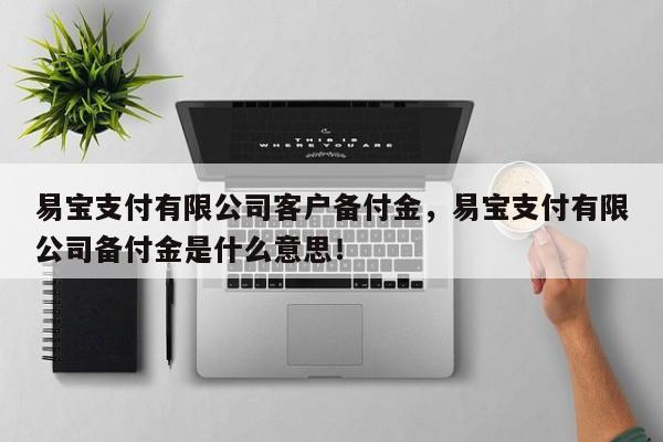 易宝支付有限公司客户备付金，易宝支付有限公司备付金是什么意思！