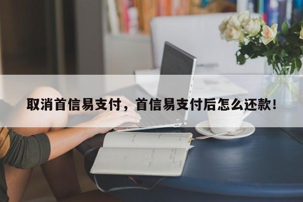 取消首信易支付，首信易支付后怎么还款！